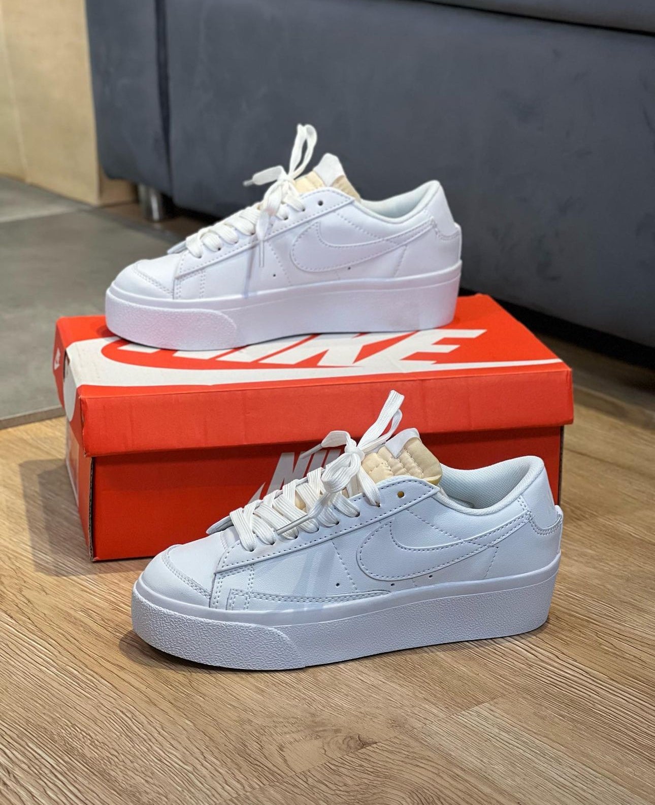 NIKE BLAZER DAMA BLANCO