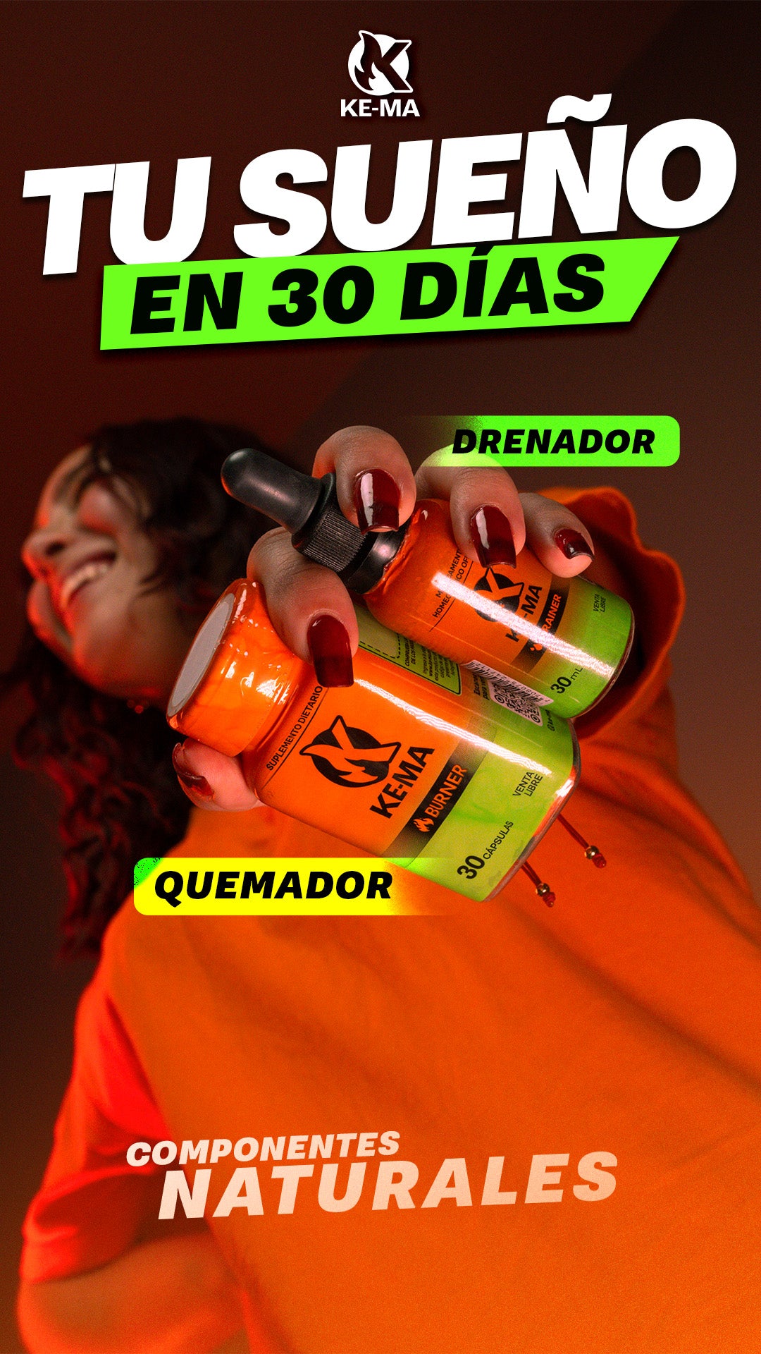 COMBO KE-MA (CAPSULAS + DRENADOR)