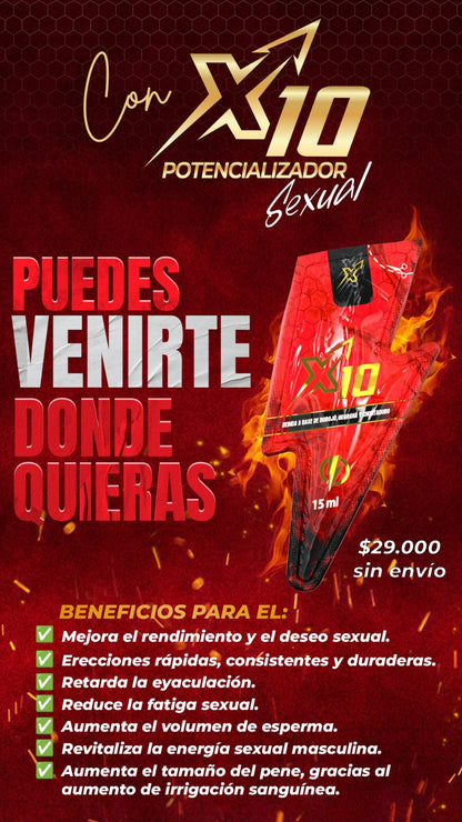 X10 PONTENCIALIZADOR MEDELLIN